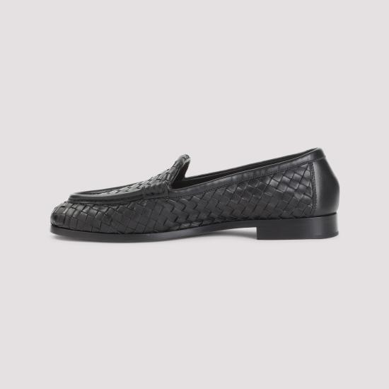 26FW 보테가베네타 로퍼 867565 V2ED0 1000 BLACK - BOTTEGA VENETA