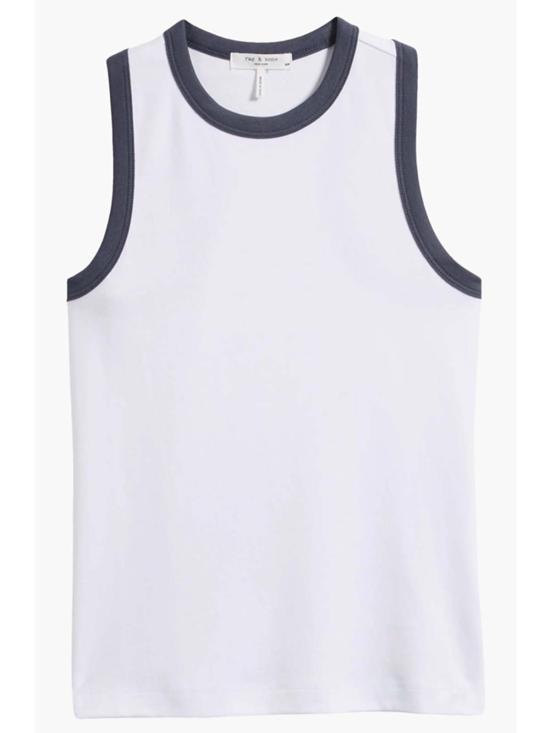  랙앤본 민소매 티셔츠 Rag&Bone Mia Ringer 탱크 - RAG & BONE