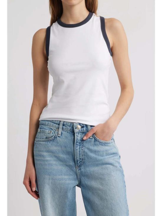 랙앤본 민소매 티셔츠 Rag&Bone Mia Ringer 탱크