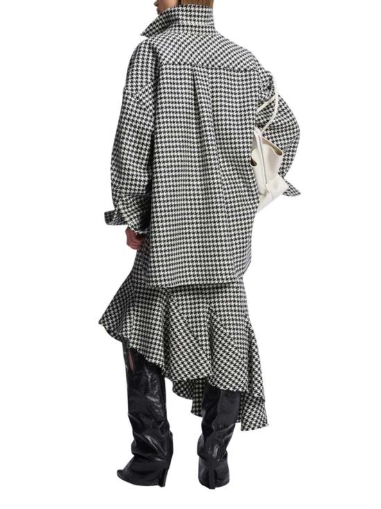 26FW 디 아티코 자켓 261WCB00123WWW067AA 020 WHITE BLACK - THE ATTICO