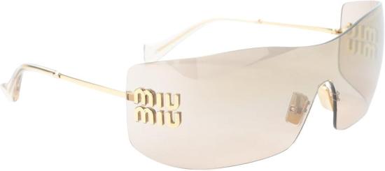  미우미우 선글라스 0MUB53S5AK20PGOLDLIGHTBROWN DIVERS