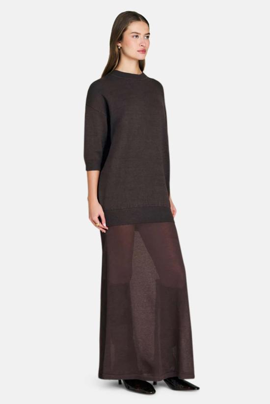  세로야 롱 원피스 S PF25 5040 17 SLATE BROWN - SER.O.YA