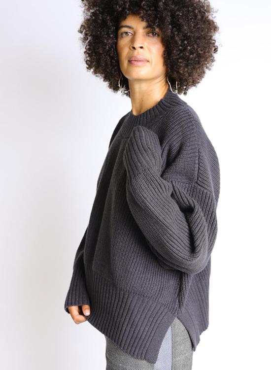  시크 콜렉티브 스웨터 Seek Collective Rebecca Sweater Anchor - SEEK COLLECTIVE