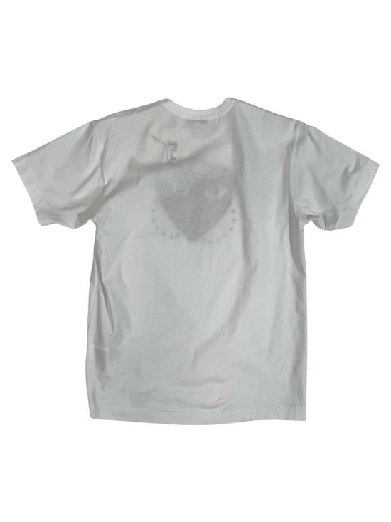  꼼데가르송 반팔 티셔츠 Comme Des Garçons 하트 스터드 티셔츠 - COMME DES GARCONS