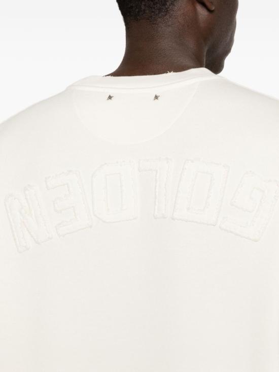 26FW 골든구스 스웨터 GUP01872 P00157911560 Bianco - GOLDEN GOOSE