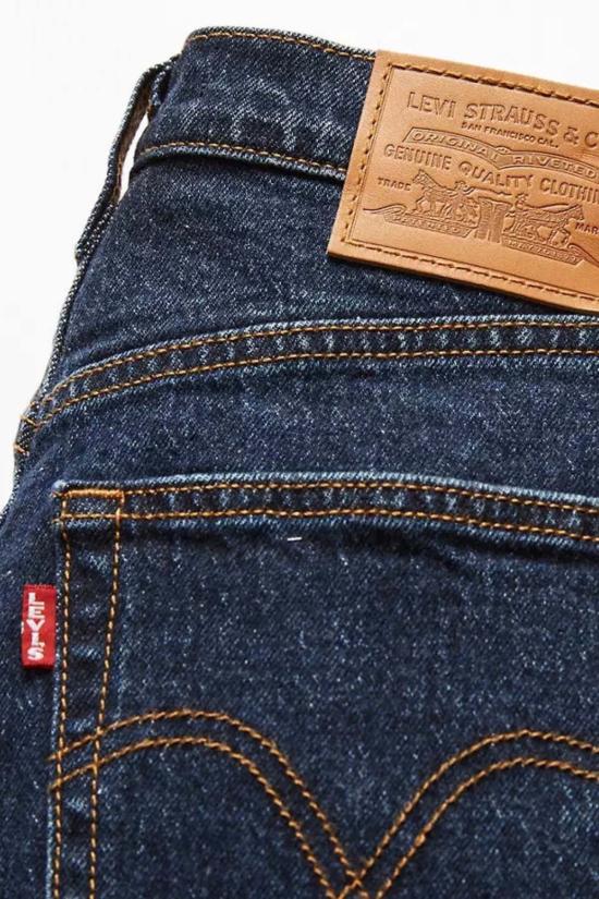  리바이스 데님 팬츠 립케이지 스트레이트 앵클 살사 다크 스톤 - LEVI'S