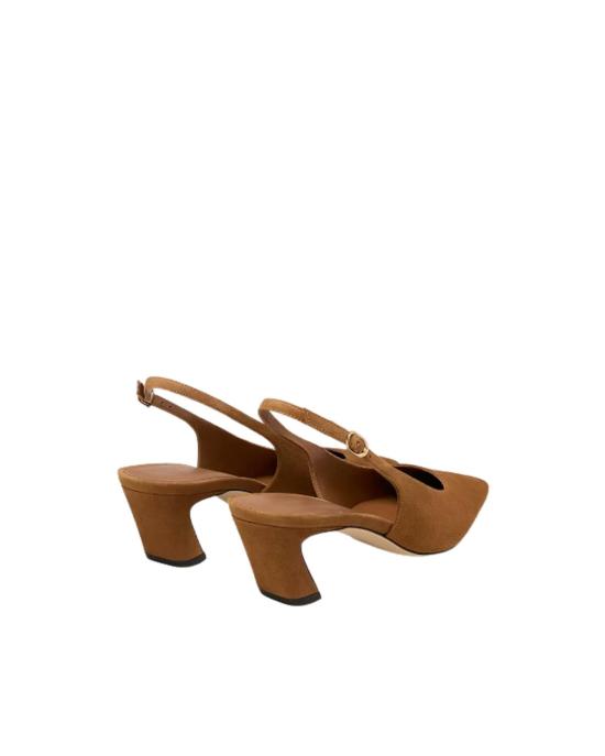  스튜어트 와이츠먼 힐/펌프스 스타시 슬링백 50 힐 토스티드 아몬드 - STUART WEITZMAN