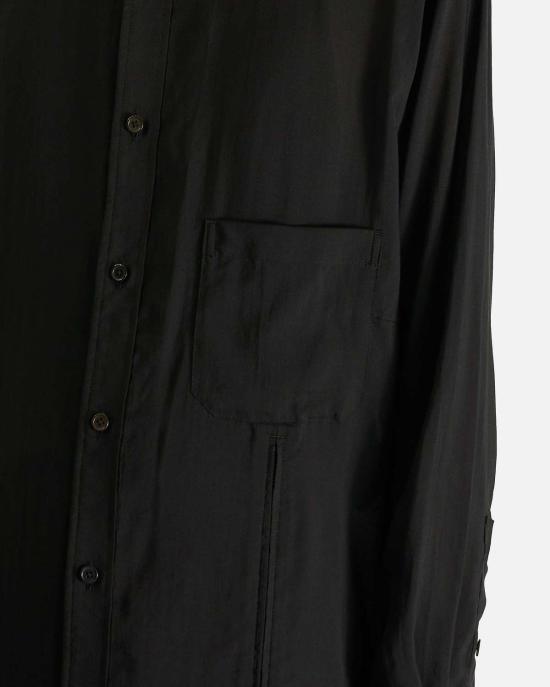  요지 야마모토 셔츠 뿌르 옴므 지퍼 & 버튼 디테일 B - YOHJI YAMAMOTO