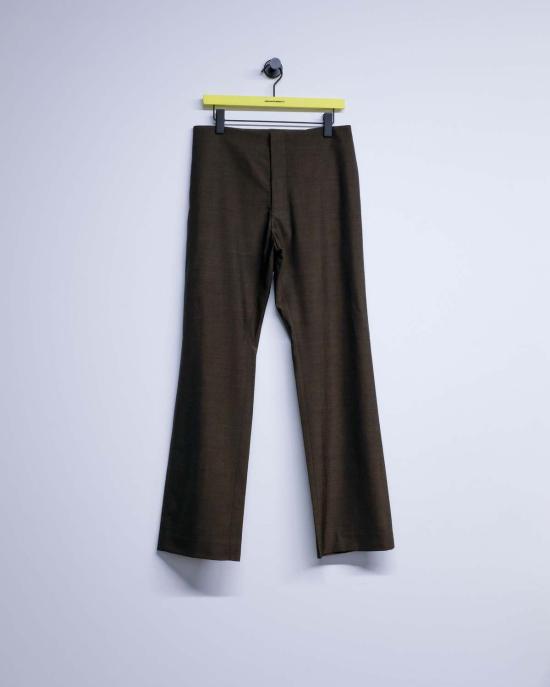  가브리엘라 콜 가먼츠 스트레이트 팬츠 205번 브라운 여름 울 테일러드 팬츠 - GABRIELA COLL GARMENTS