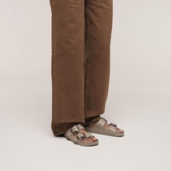  버켄스탁 샌들 애리조나 빅 버클 에바  그레이 토프 - BIRKENSTOCK