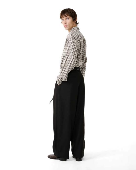  스튜디오 니콜슨 스트레이트 팬츠 LINE SNM 1185 ESPRESSO BROWN - STUDIO NICHOLSON