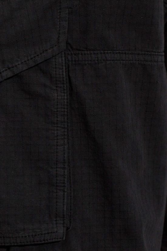  알렉산더 왕 스트레이트 팬츠 엘라스틱 미드라이즈 카고  제트 블랙 - ALEXANDER WANG