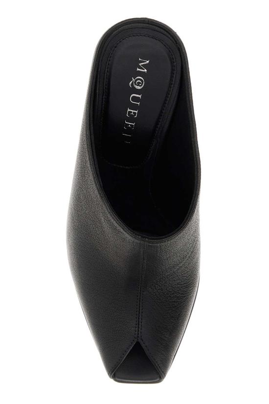  알렉산더 맥퀸 뮬/슬리퍼 가죽 뮬 - ALEXANDER MCQUEEN