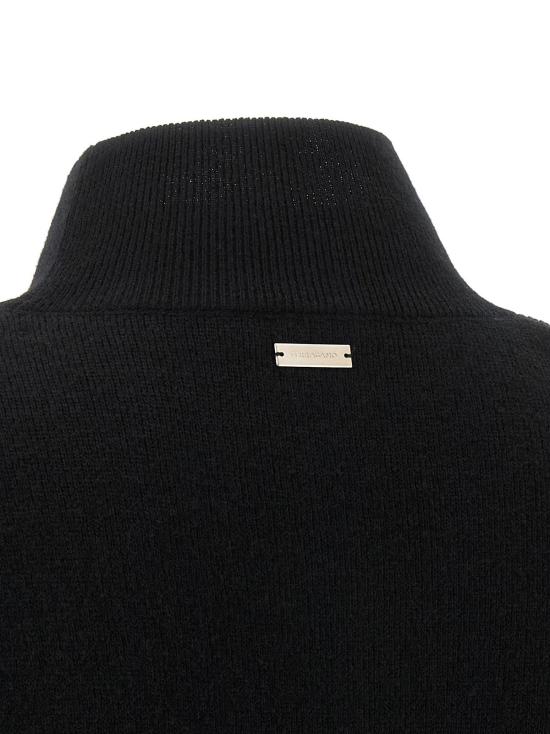  살바토레 페라가모 터틀넥 페라가모 버진 울  블랙 - SALVATORE FERRAGAMO