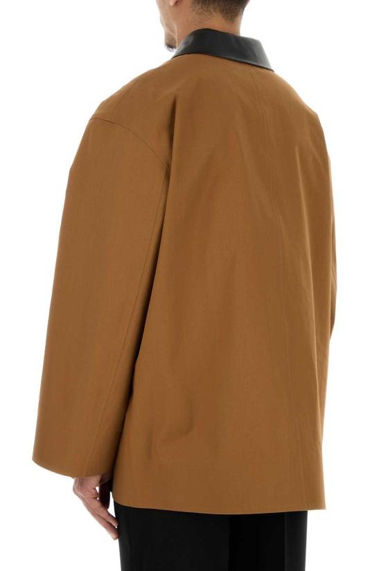  질샌더 자켓 질 샌더 카라멜 코튼  카라멜 - JIL SANDER