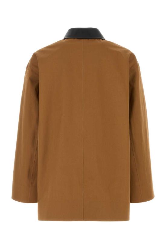  질샌더 자켓 질 샌더 카라멜 코튼  카라멜 - JIL SANDER