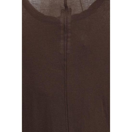  릭 오웬스 긴팔 티셔츠 브라운 - RICK OWENS