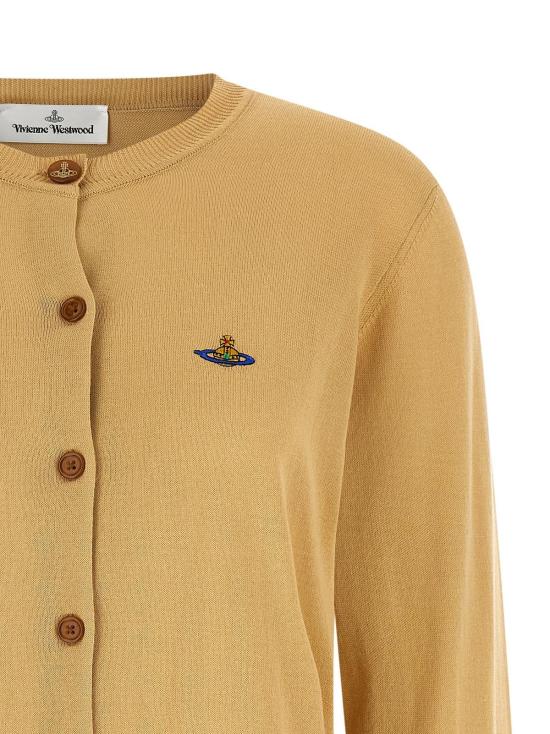  비비안웨스트우드 가디건 비비안 웨스트우드 비 카디건 베이지 - VIVIENNE WESTWOOD