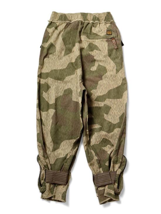 캐피탈 스트레이트 팬츠 Kapital Ox Rain Camo East Remair 팬츠 Rcm Camo Green - KAPITAL