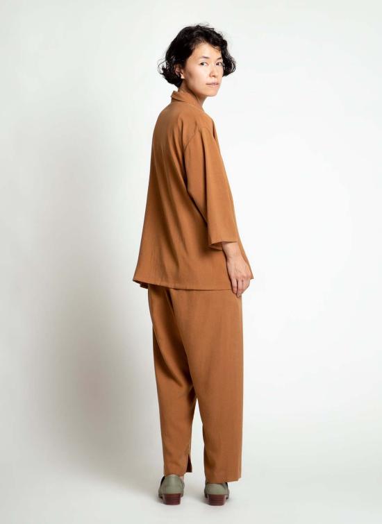  카렘 스트레이트 팬츠 Kaarem Ease 테이퍼드 포켓 - KAAREM