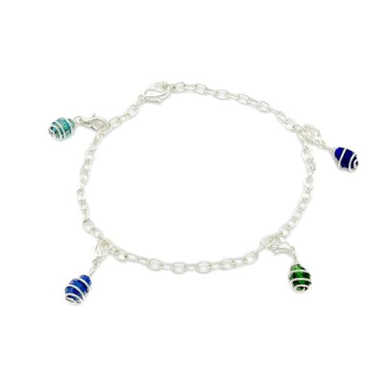  알라메다 투르케사 팔찌 알레그리아 액세서리 지지 브레이슬릿 실버 - ALEGRIA ACCESSORIES