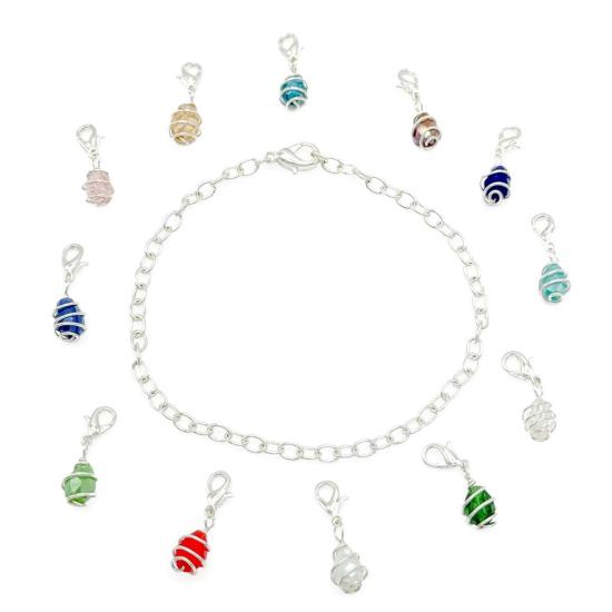  알라메다 투르케사 팔찌 알레그리아 액세서리 지지 브레이슬릿 실버 - ALEGRIA ACCESSORIES