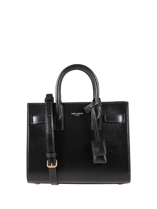 26FW 생로랑 스무스 레더 클래식 삭 드 주르 나노 392035 02G9W 1000 NERO NERO