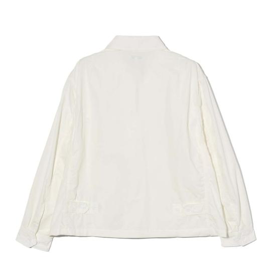  엔지니어드가먼츠 자켓 엔지니어드 가먼츠 클레이튼 재킷 화이트 경량 니코 포플린 - ENGINEERED GARMENTS