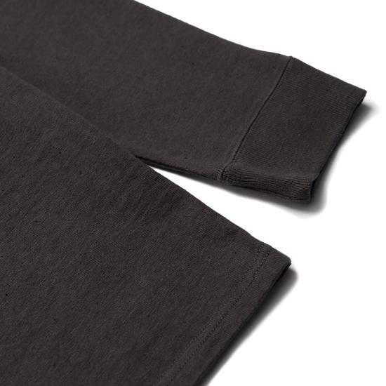  사무라이 진스 긴팔 티셔츠 Samurai Jeans 크루넥 티셔츠 Kuromame - SAMURAI JEANS