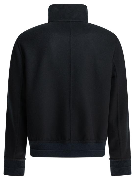 26FW 브루넬로 쿠치넬리 자켓 캐시미어 봄버 재킷, 재킷 및 코트, 블루 - BRUNELLO CUCINELLI