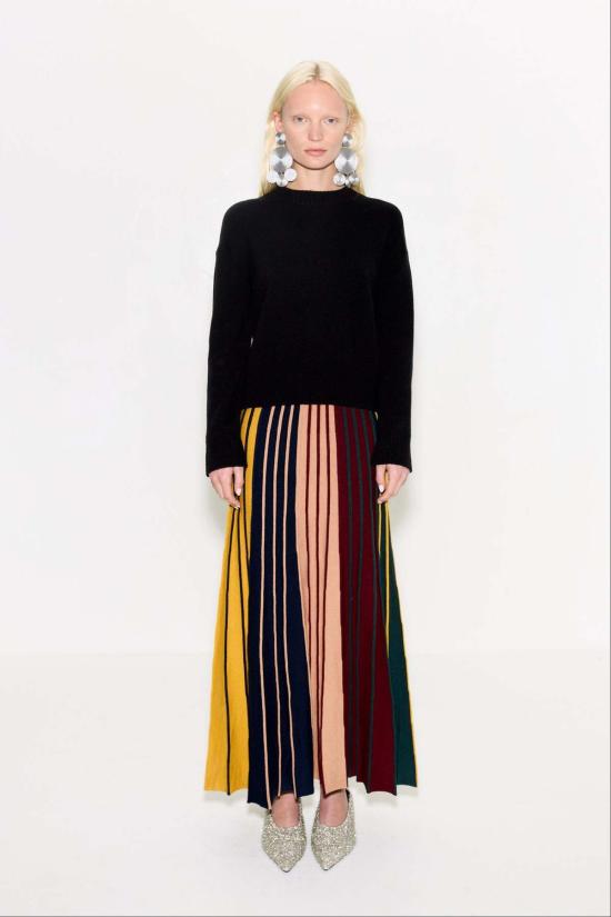  사이먼밀러 롱 스커트 W2087 6066 96521 MULTI COLOR RIB - SIMONMILLER