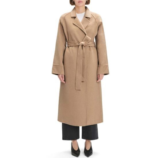  페이보릿 도우터 코트 사랑하는 딸 파올라 울 블렌드  캐멀