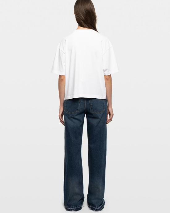  자딕앤볼테르 반팔 티셔츠 JWTS02922 107 White - ZADIG & VOLTAIRE