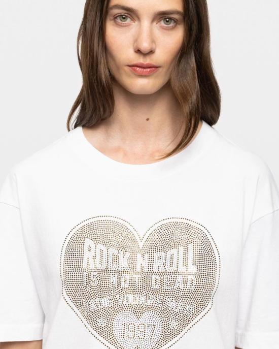  자딕앤볼테르 반팔 티셔츠 JWTS02922 107 White - ZADIG & VOLTAIRE