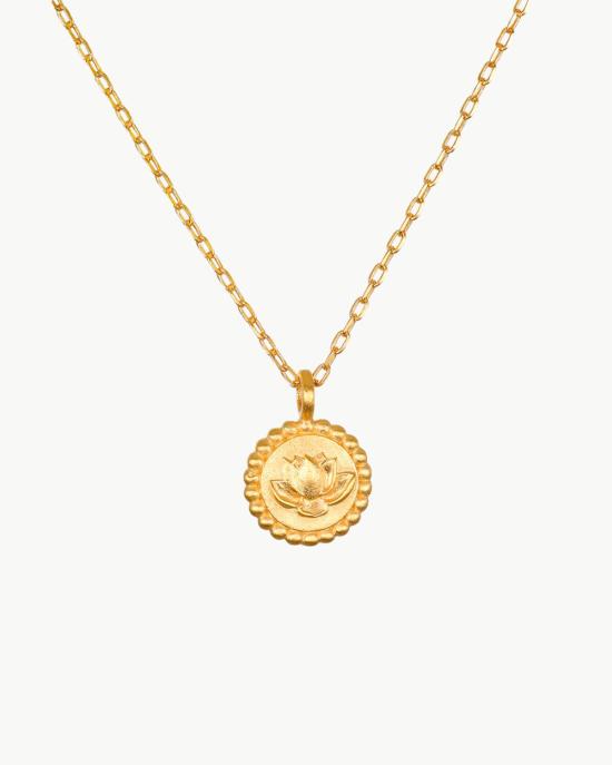 Satya Jewelry 목걸이/팬던트 사티아 주얼리 신흥 잠재력 연꽃 목걸이 골드
