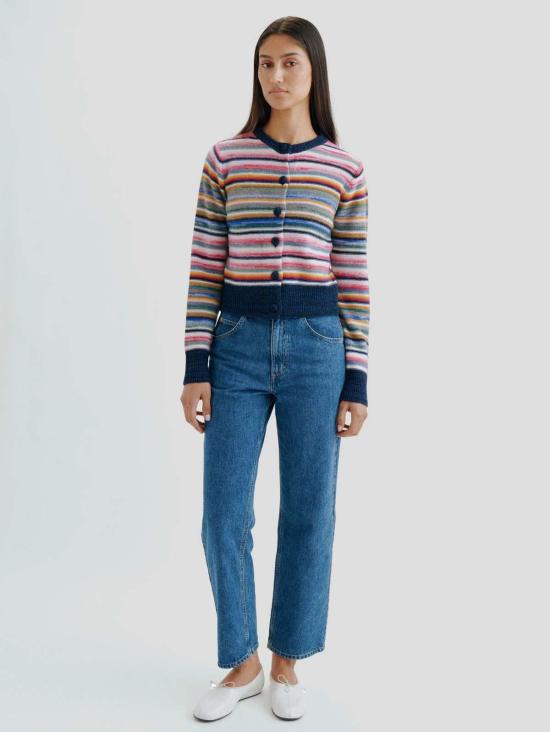  수지 콘디 가디건 Suzie Kondi Kadria 캐시미어 카디건 Marled Multi - SUZIE KONDI