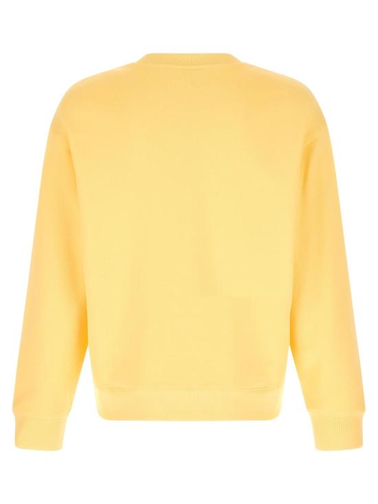  메종키츠네 긴팔 티셔츠 메종 키츠네 바이컬러 유기농 면 스웨트셔츠 - MAISON KITSUNE