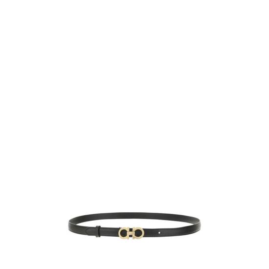  살바토레 페라가모 벨트 페라가모 송아지 가죽 보스 타우러스 얇은  브라운 - SALVATORE FERRAGAMO