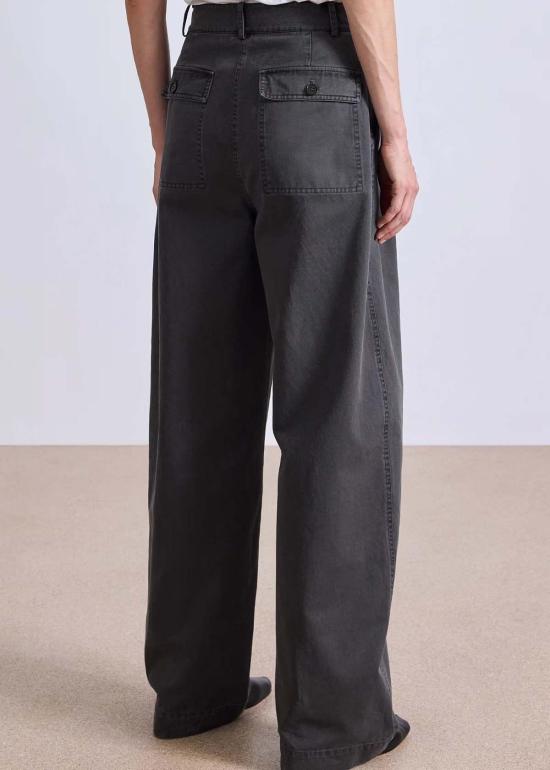  어피스 어파트 스트레이트 팬츠 Apiece Apart Mirabelle Trouser Olive - APIECE APART