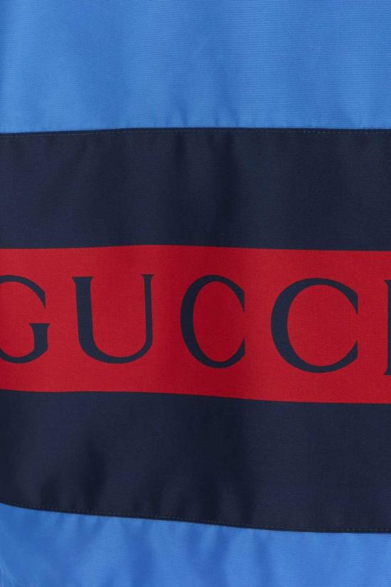  구찌 자켓 블루 나일론 재킷 뉴블루엣 - GUCCI