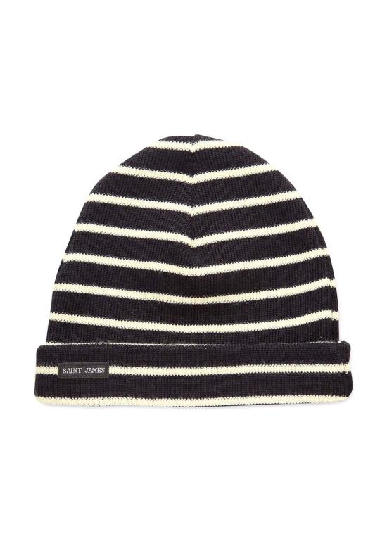  Saint James USA 모자 세인트 제임스 USA 까르띠에 해양 비니 네이비/아이보리 - OTHER BRANDS