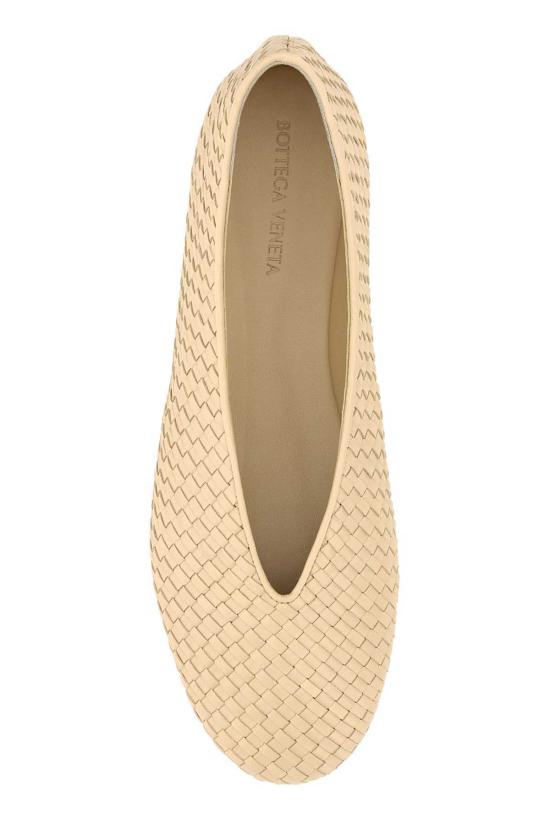  보테가베네타 플랫 슈즈 보테가 베네타 로사 발레리나 투포 - BOTTEGA VENETA