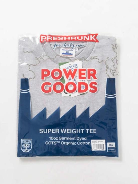 Power Goods 반팔 티셔츠 파워굿즈 슈퍼웨이트 티 - OTHER BRANDS