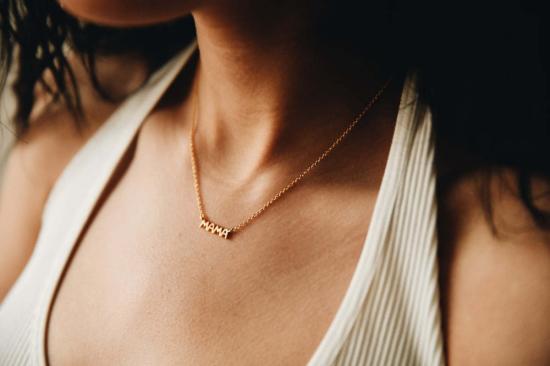  시에라 윈터 주얼리 목걸이/팬던트 마마 네크리스 18K 골드 베르메일 - SIERRA WINTER JEWELRY