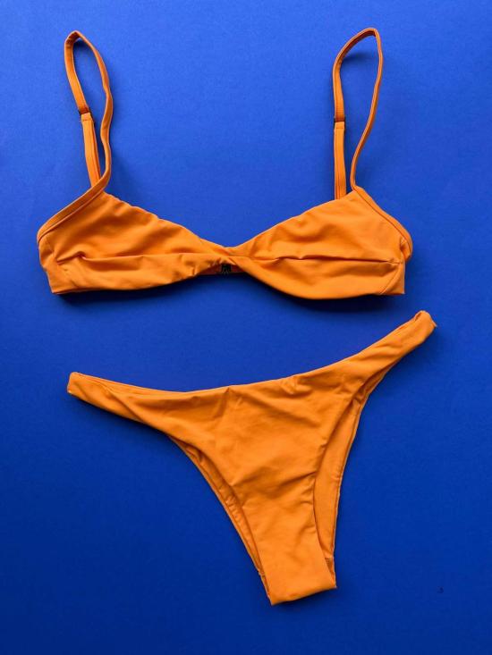  하이트 비키니 수영복 Haight Monica 비키니 탑 Mandarina Laranja - HAIGHT