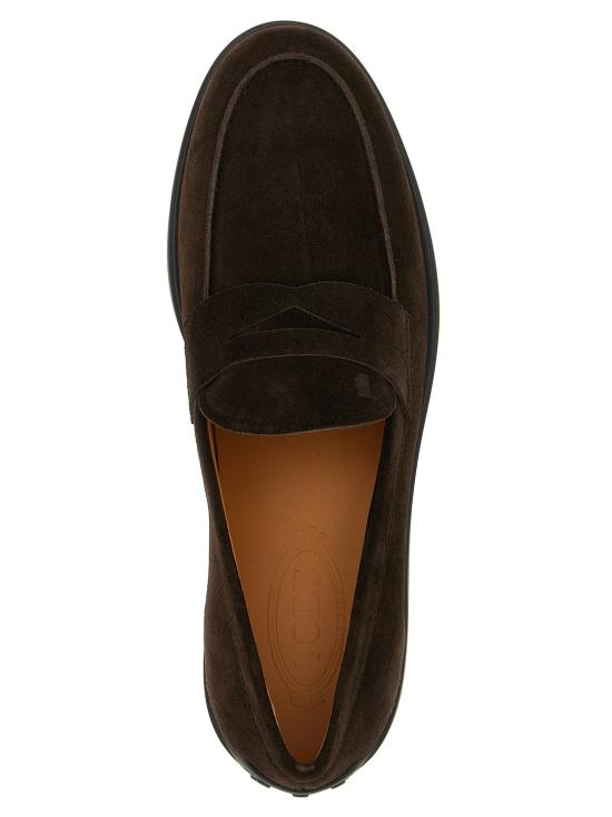 26FW 토즈 로퍼 곰마  브라운 - TODS
