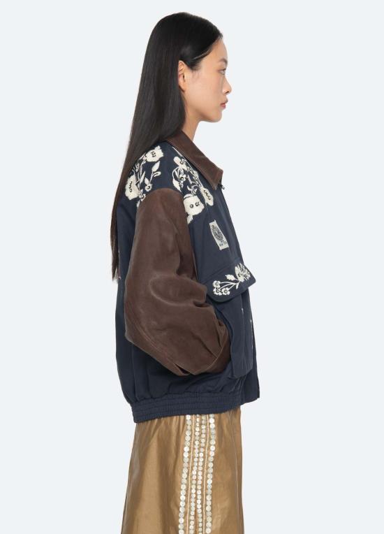  씨뉴욕 봄버 자켓 PF26 155 BLUE - SEA NY