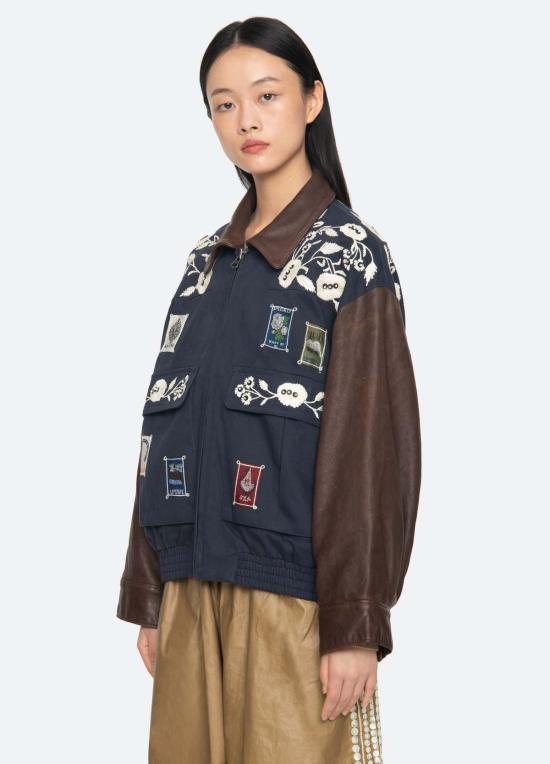  씨뉴욕 봄버 자켓 PF26 155 BLUE - SEA NY