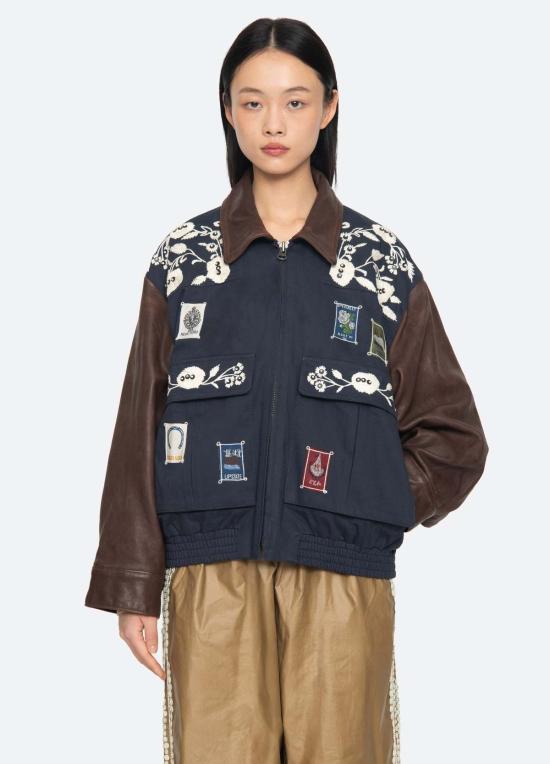  씨뉴욕 봄버 자켓 PF26 155 BLUE