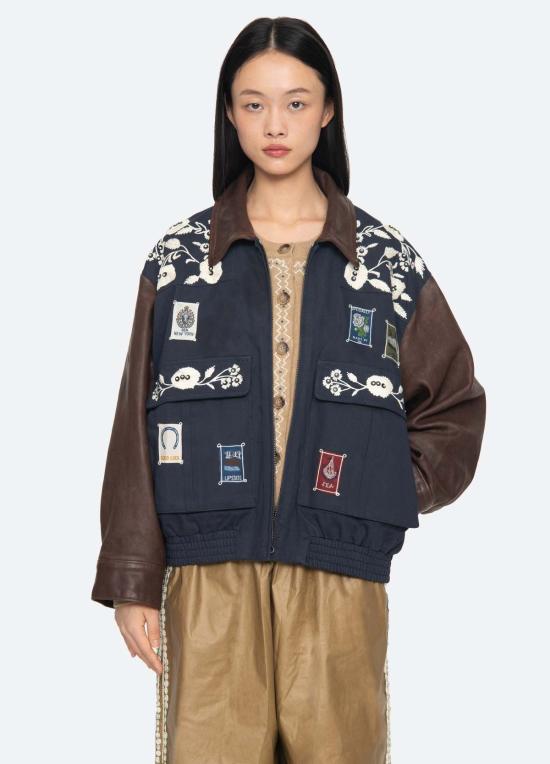  씨뉴욕 봄버 자켓 PF26 155 BLUE - SEA NY